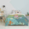 Dekbedovertrek set HappyFriday Mr Fox Dreaming Multicolour Bed van 80 2 Onderdelen