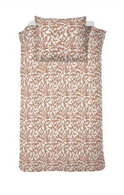 Cinderella Lotta - Dekbedovertrek - Katoen - 140x200/220 cm - Terra + 1 kussensloop 60x70