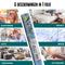 Homewell Raamfolie HR++ - Isolerend en Zonwerend - Anti inkijk - Orchidee 45x300 cm