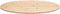 vidaXL - Tafelblad - ovaal - 110x55x2,5 - cm - massief - grenenhout