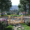 vidaXL - Poort - enkel - 100x60 - cm - hazelaarhout