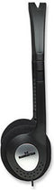 Manhattan - Stereo Hoofdtelefoon - Bedraad 3,5mm jack - Zwart