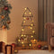 vidaXL - Kerstdecoratie - kerstboom - 90 - cm - metaal - zwart