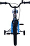 Volare Sportivo - Kinderfiets - 16 Inch - Handrem en Zijwieltjes - Blauw Zwart