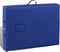 vidaXL - Inklapbare - massagetafel - 3 - zones - met - houten - frame - (blauw)