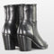 PS Poelman SUPRA - Enkellaarsjes met hak 8 cm - Zwart - Maat 39