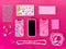 HMD Barbie Phone - Flipphone - 2,8
