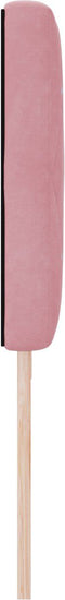 vidaXL - Hoofdbord - met - Kristallen - Knop, - Ge - tuft, - Roze, - 200 - cm, - Fluweel