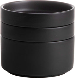 Gusta - Tapasschaaltjes - Zwart - ø10cm (set 3 stuks)