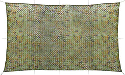 vidaXL - Camouflagenet - met - opbergtas - 3x8 - m - groen