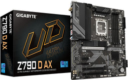 Gigabyte Z790 D AX - Moederbord - Intel Z790 - 4x DDR5 - 192 GB maximum geheugen - Wi-Fi 6E - 2.5 Gigabit Ethernet