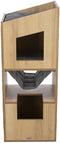 Trixie Citystyle - Cat Tower - 4 ligplekken - Bruin/Grijs - 105 cm