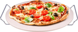 BBQ Collection Ovensteen - Bak Pizza, Brood, Toast, etc - Heerlijk Knapperig - ⌀ 33 cm