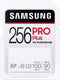 Samsung PRO Plus - SDXC 256GB - UHS-I U3 - 100MB/s lees 90MB/s schrijf