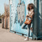 Leren Schoudertas Cognac Amelia