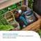 GARDENA MoveMatic - Draagbare slangenbox - Automatisch oprolsysteem - Donkergrijs