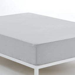 Onderlaken Alexandra House Living Parelgrijs 90 x 190/200 cm