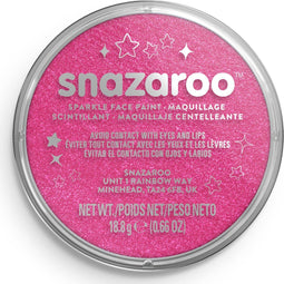Snazaroo Schmink - Face & Body paint - Parelmoer Roze - Sparkle Pink (18 ml)
