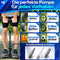 NEXTCOVER® fietspomp - Vloerpomp - Airflow-technologie - Manometer - Alle ventielen