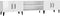 vidaXL - Tv-meubel - 180x31,5x40 - cm - bewerkt - hout - hoogglans - wit