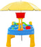 Sunny Aqua Explorer Zand & Watertafel met verstelbare parasol - inclusief accessoires