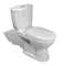 vidaXL - Toilet - met - stortbak - wit