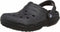 Crocs - Classic Lined Clog - Unisex Sandaal - 38 - 39 - Zwart