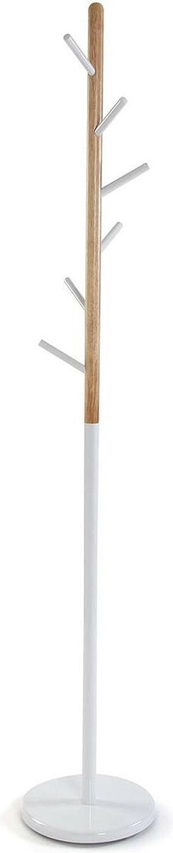 Klädhängare Versa Wit Metaal Escandinavo/Nórdico 28 x 180 x 28 cm