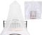 Klamboe 60x250x1000 cm - 2 Persoons - Muggennet - Polyester - Wit