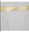 Klamboe / bedhemel hoogte 230 cm kleur wit / goud - Kinderkamer Prinsessen