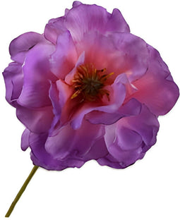 Klaproos steel lavendel rt 73 cm Silk-Ka