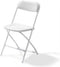 Klapstoel budget wit / wit (set van 20 stuks)