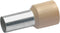 Klauke 179B Adereindhulzen 35 mm² Beige 50 stuk(s)