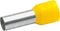 Klauke 47816 Adereindhulzen 25 mm² Deels geïsoleerd Geel 50 stuk(s)