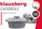 Klausberg 7529 - Marmerlook pan - 22 cm - 3.7 liter
