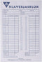 Klaverjasblok 14.8x21cm 50 Vel