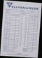 Klaverjasblok 14.8x21cm 50 Vel
