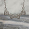 Klavertje vier - Ketting - Ketting Dames - Ketting Hartje - Klavertje Vier Ketting - Ketting met hanger - Cadeau voor Valentijn - Cadeautjes voor vriendin - Zilverkleurig RVS