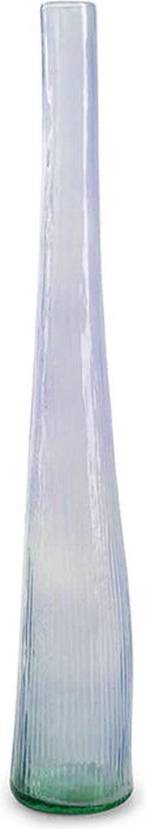 Eco vaas 'corfu' paars h60 d9 cm