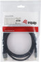 Equip 119282 - DisplayPort Kabel - 2 m - 15360 x 8640 Pixels - Zilver Zwart