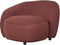 LABEL51 Livo Fauteuil - Rood - Boucle - Links