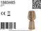Light & Living Aboso - Tafellamp - Ø24cm - Goud