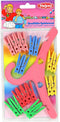 Kledinghanger & Wasknijperset, 20st..