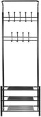Kledingrek - Hanger voor kleding - rek met schoenenplank - Schoenenrek - Organizer Opberger - 192x65x29cm