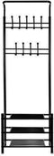Kledingrek - Hanger voor kleding - rek met schoenenplank - Schoenenrek - Organizer Opberger - 192x65x29cm