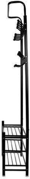 Kledingrek - Hanger voor kleding - rek met schoenenplank - Schoenenrek - Organizer Opberger - 192x65x29cm