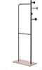 Kledingrek - zwart - metaal - 167 x 60 x 30 cm