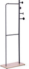 Kledingrek - zwart - metaal - 167 x 60 x 30 cm