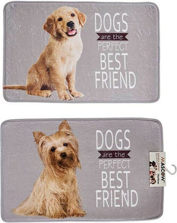 Kleed voor honden Grijs 45 x 0,5 x 69 cm (12 Stuks)