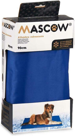 Kleed voor honden Verfrissend Blauw Schuim Gel 49,5 x 1 x 90 cm (6 Stuks)